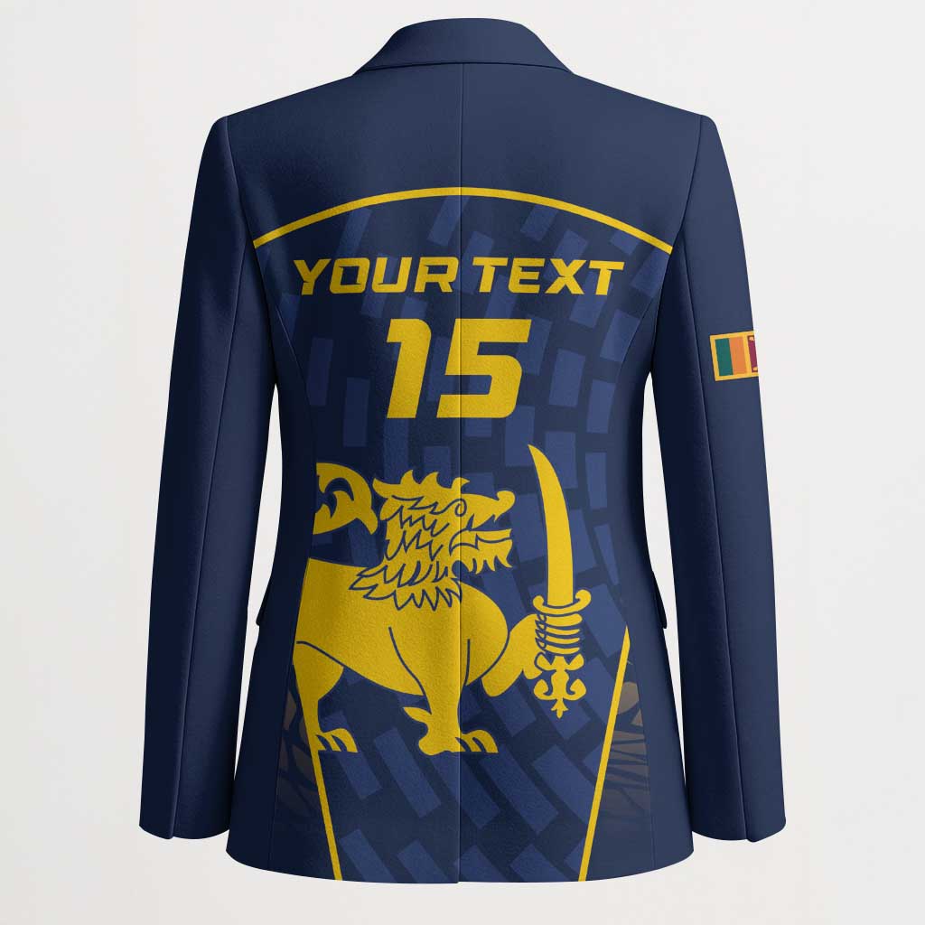 Custom Sri Lanka Cricket Blazer Go Champions Lions