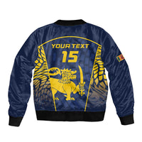 Custom Sri Lanka Cricket Bomber Jacket Go Champions Lions