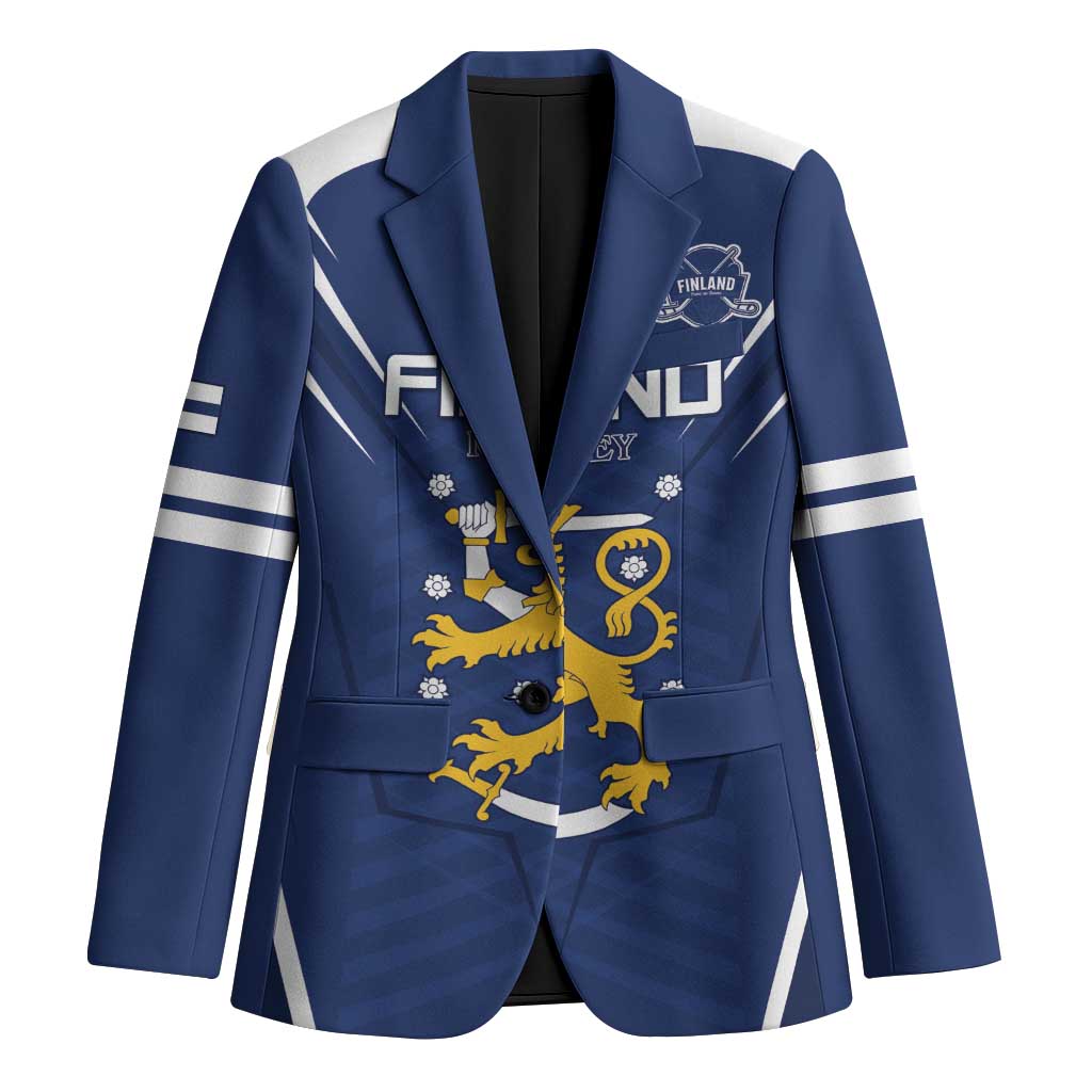 Custom Finland Ice Hockey 2026 Blazer Suomi Suomi Suomi