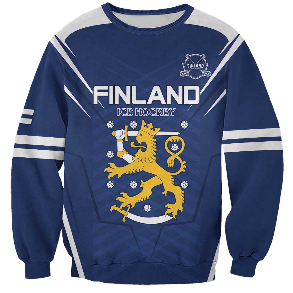 Custom Finland Ice Hockey 2026 Sweatshirt Suomi Suomi Suomi