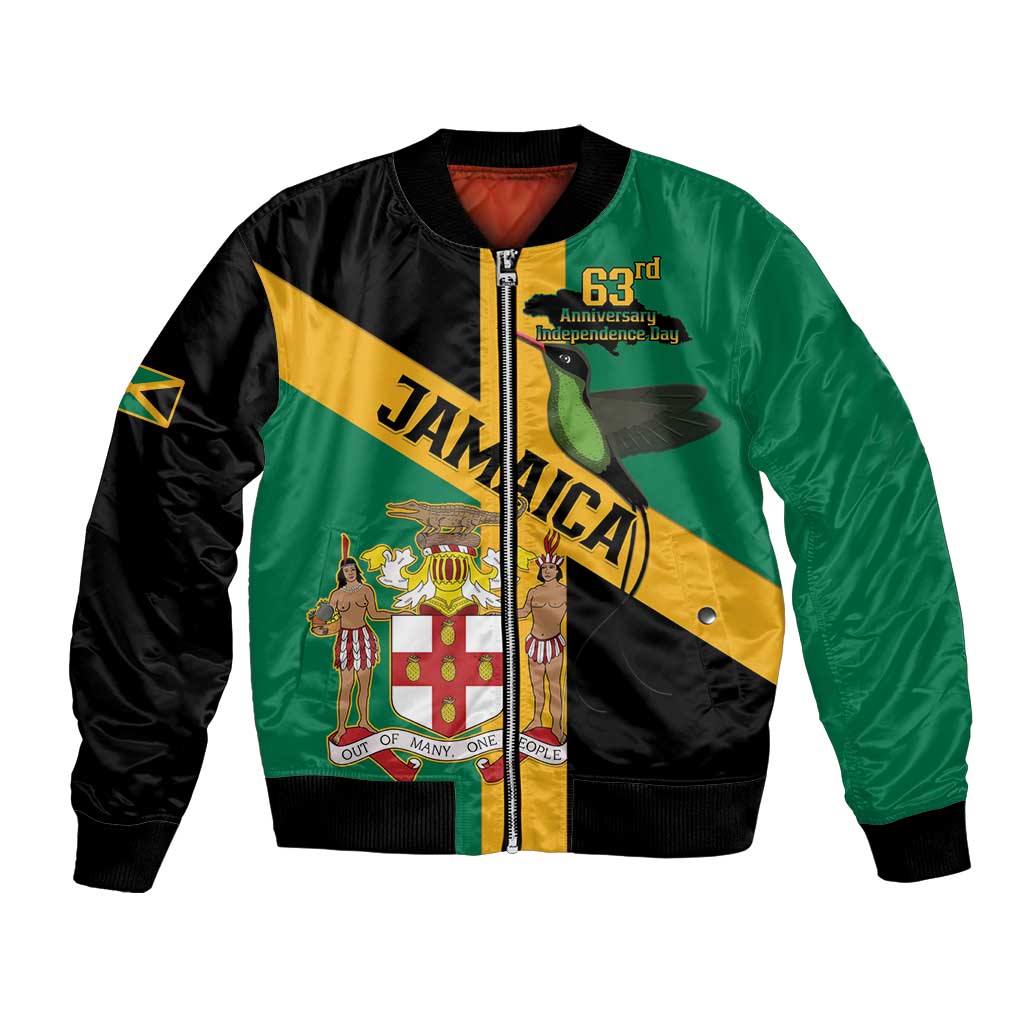 Jamaica Bomber Jacket 63rd Anniversary Independence Day