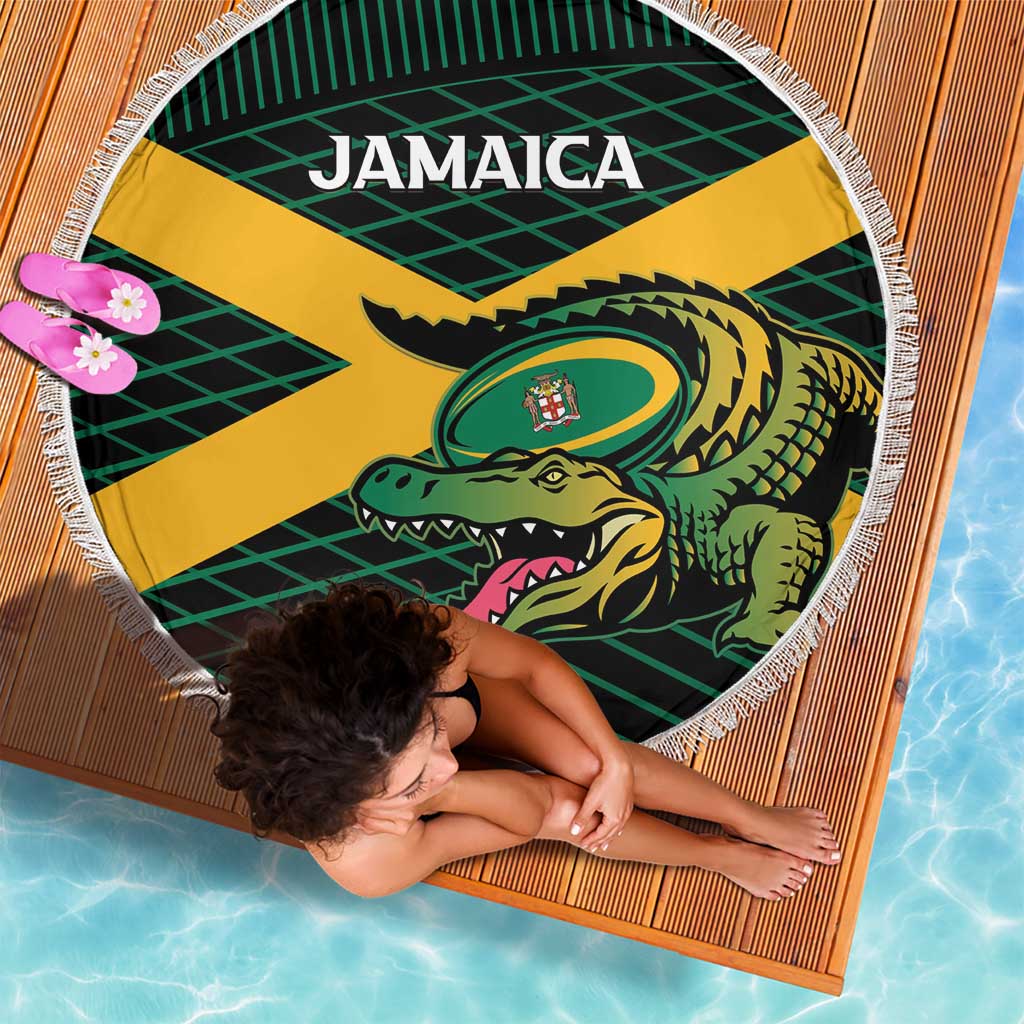 Jamaica Rugby Beach Blanket Go Jamaica Crocs Go