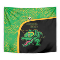 Jamaica Rugby Tapestry Go Jamaica Crocs - Pineapple Pattern