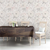 Skull Cowboy Tablecloth Vintage Style