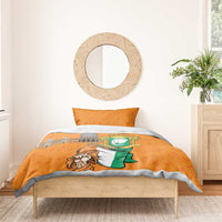 Ivory Coast Independence Day Bedding Set Yamoussoukro Coat Of Arms