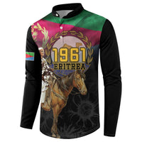 Happy Eritrea Revolution Day Button Sweatshirt Remember Hamid Idris Awate - Wonder Print Shop
