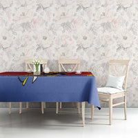 Eswatini Umhlanga Tablecloth Nguni Shield With Reed - Wonder Print Shop