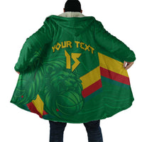 Custom Cameroon Basketball Cloak Go Champions Indomitable Lions - Wonder Print Shop