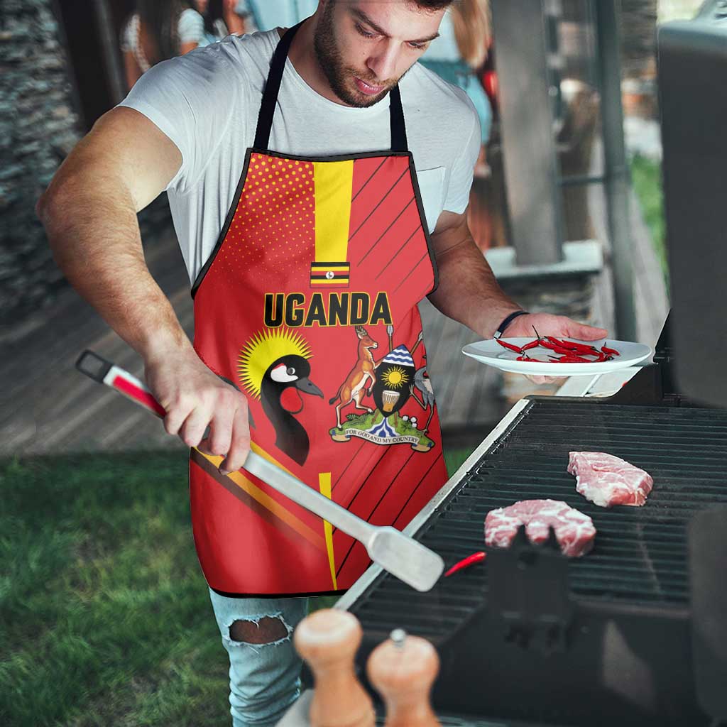 Uganda Basketball Apron Go Silverbacks - Wonder Print Shop