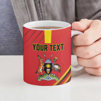 Custom Uganda Basketball Ceramic Mug Go Silverbacks - Wonder Print Shop