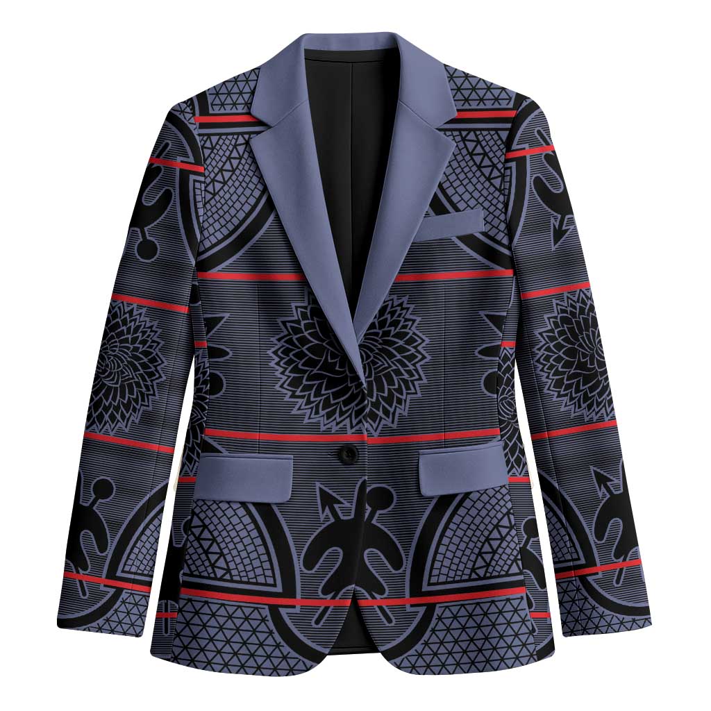 Lesotho Seanamarena Blazer Basotho Traditional Blanket Style - Serenity - Wonder Print Shop