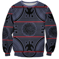 Lesotho Seanamarena Sweatshirt Basotho Traditional Blanket Style - Serenity - Wonder Print Shop