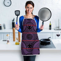 Lesotho Seanamarena Apron Basotho Traditional Blanket Style - Violet - Wonder Print Shop