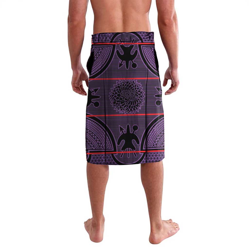 Lesotho Seanamarena Lavalava Basotho Traditional Blanket Style - Violet - Wonder Print Shop