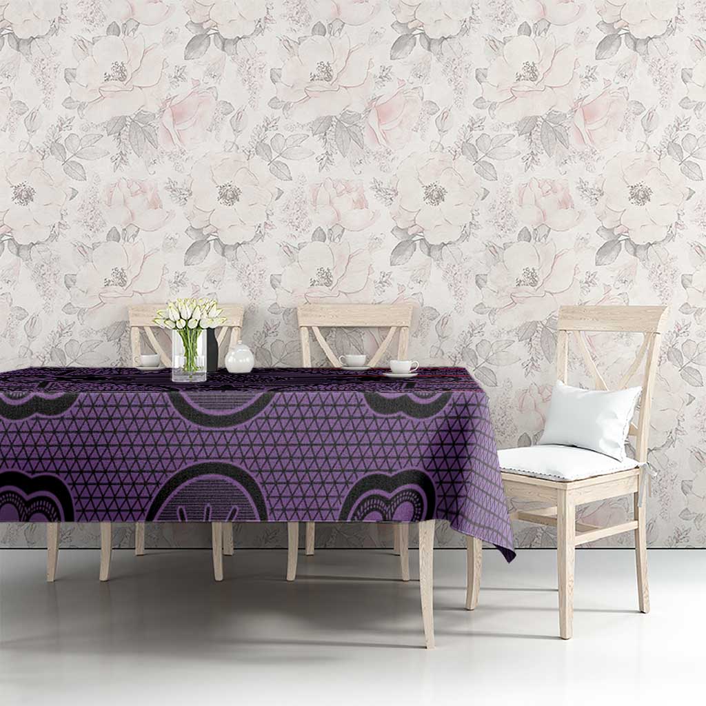 Lesotho Seanamarena Tablecloth Basotho Traditional Blanket Style - Violet - Wonder Print Shop