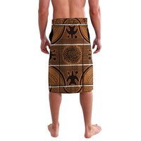 Lesotho Seanamarena Lavalava Basotho Traditional Blanket Style - Orange - Wonder Print Shop