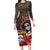 Mexico Day Of The Dead Family Matching Long Sleeve Bodycon Dress and Hawaiian Shirt La Catrina Mix Cempasuchil Aztec Pattern