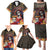 Mexico Day Of The Dead Family Matching Puletasi and Hawaiian Shirt La Catrina Mix Cempasuchil Aztec Pattern