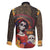 Mexico Day Of The Dead Family Matching Puletasi and Hawaiian Shirt La Catrina Mix Cempasuchil Aztec Pattern