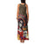 Mexico Day Of The Dead Family Matching Tank Maxi Dress and Hawaiian Shirt La Catrina Mix Cempasuchil Aztec Pattern