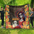 Mexico Day Of The Dead Quilt La Catrina Mix Cempasuchil Aztec Pattern