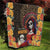 Mexico Day Of The Dead Quilt La Catrina Mix Cempasuchil Aztec Pattern