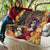 Mexico Day Of The Dead Quilt La Catrina Mix Cempasuchil Aztec Pattern