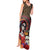 Mexico Day Of The Dead Tank Maxi Dress La Catrina Mix Cempasuchil Aztec Pattern - Wonder Print Shop