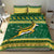 South Africa Christmas Rugby Bedding Set Springboks Geseende Kersfees - Wonder Print Shop