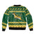 South Africa Christmas Rugby Bomber Jacket Springboks Geseende Kersfees - Wonder Print Shop