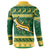 South Africa Christmas Rugby Button Sweatshirt Springboks Geseende Kersfees - Wonder Print Shop