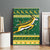 South Africa Christmas Rugby Canvas Wall Art Springboks Geseende Kersfees - Wonder Print Shop