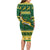 South Africa Christmas Rugby Family Matching Long Sleeve Bodycon Dress and Hawaiian Shirt Springboks Geseende Kersfees - Wonder Print Shop