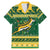 South Africa Christmas Rugby Family Matching Mermaid Dress and Hawaiian Shirt Springboks Geseende Kersfees - Wonder Print Shop