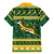 South Africa Christmas Rugby Family Matching Mermaid Dress and Hawaiian Shirt Springboks Geseende Kersfees - Wonder Print Shop