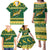 South Africa Christmas Rugby Family Matching Puletasi and Hawaiian Shirt Springboks Geseende Kersfees - Wonder Print Shop