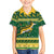 South Africa Christmas Rugby Family Matching Puletasi and Hawaiian Shirt Springboks Geseende Kersfees - Wonder Print Shop