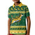 South Africa Christmas Rugby Kid Polo Shirt Springboks Geseende Kersfees - Wonder Print Shop