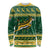 South Africa Christmas Rugby Long Sleeve Shirt Springboks Geseende Kersfees - Wonder Print Shop