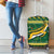 South Africa Christmas Rugby Luggage Cover Springboks Geseende Kersfees - Wonder Print Shop