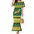 South Africa Christmas Rugby Mermaid Dress Springboks Geseende Kersfees - Wonder Print Shop