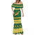 South Africa Christmas Rugby Mermaid Dress Springboks Geseende Kersfees - Wonder Print Shop