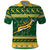 South Africa Christmas Rugby Polo Shirt Springboks Geseende Kersfees - Wonder Print Shop