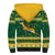 South Africa Christmas Rugby Sherpa Hoodie Springboks Geseende Kersfees