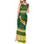 South Africa Christmas Rugby Tank Maxi Dress Springboks Geseende Kersfees