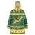 South Africa Christmas Rugby Wearable Blanket Hoodie Springboks Geseende Kersfees