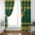 South Africa Christmas Rugby Window Curtain Springboks Geseende Kersfees - Wonder Print Shop