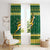 South Africa Christmas Rugby Window Curtain Springboks Geseende Kersfees - Wonder Print Shop