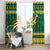 South Africa Christmas Rugby Window Curtain Springboks Geseende Kersfees - Wonder Print Shop