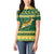 South Africa Christmas Rugby Women Polo Shirt Springboks Geseende Kersfees